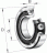 Подшипник 46208 Е (7208 ACP) 40*80*18мм